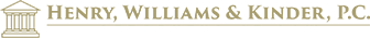 Henry, Williams & Kinder, P.C.